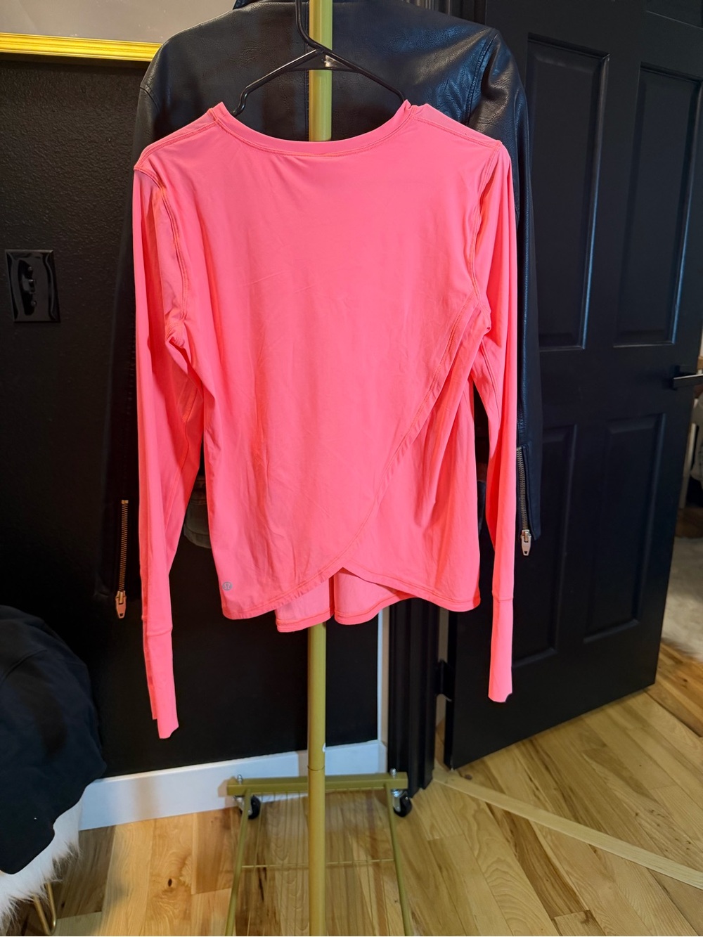 lululemon athletica Long-Sleeve Active Top in Bright Pink
